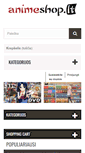 Mobile Screenshot of animeshop.lt